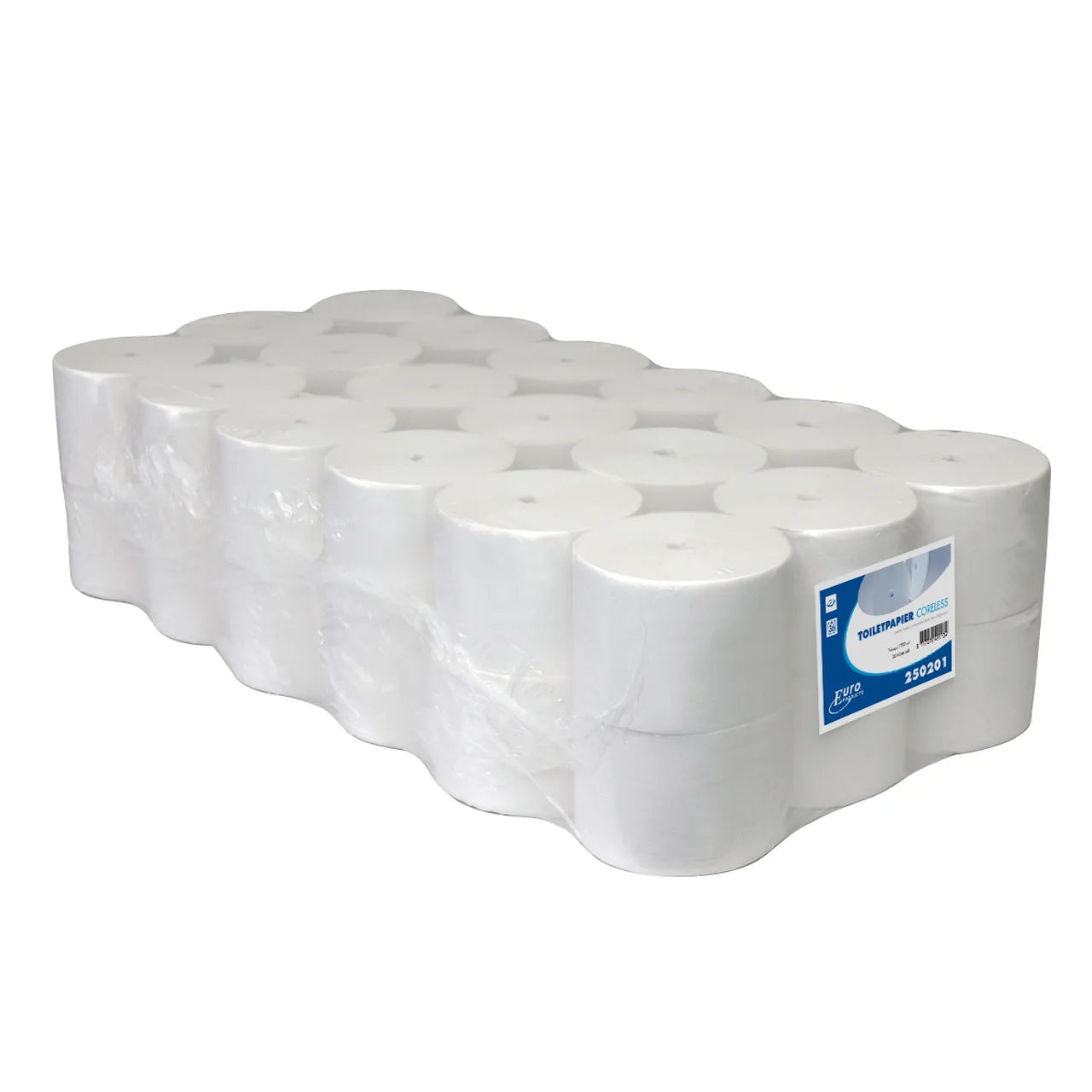 Euro Coreless Toiletpapier 1400 Vel 1 Lgs - Wit
