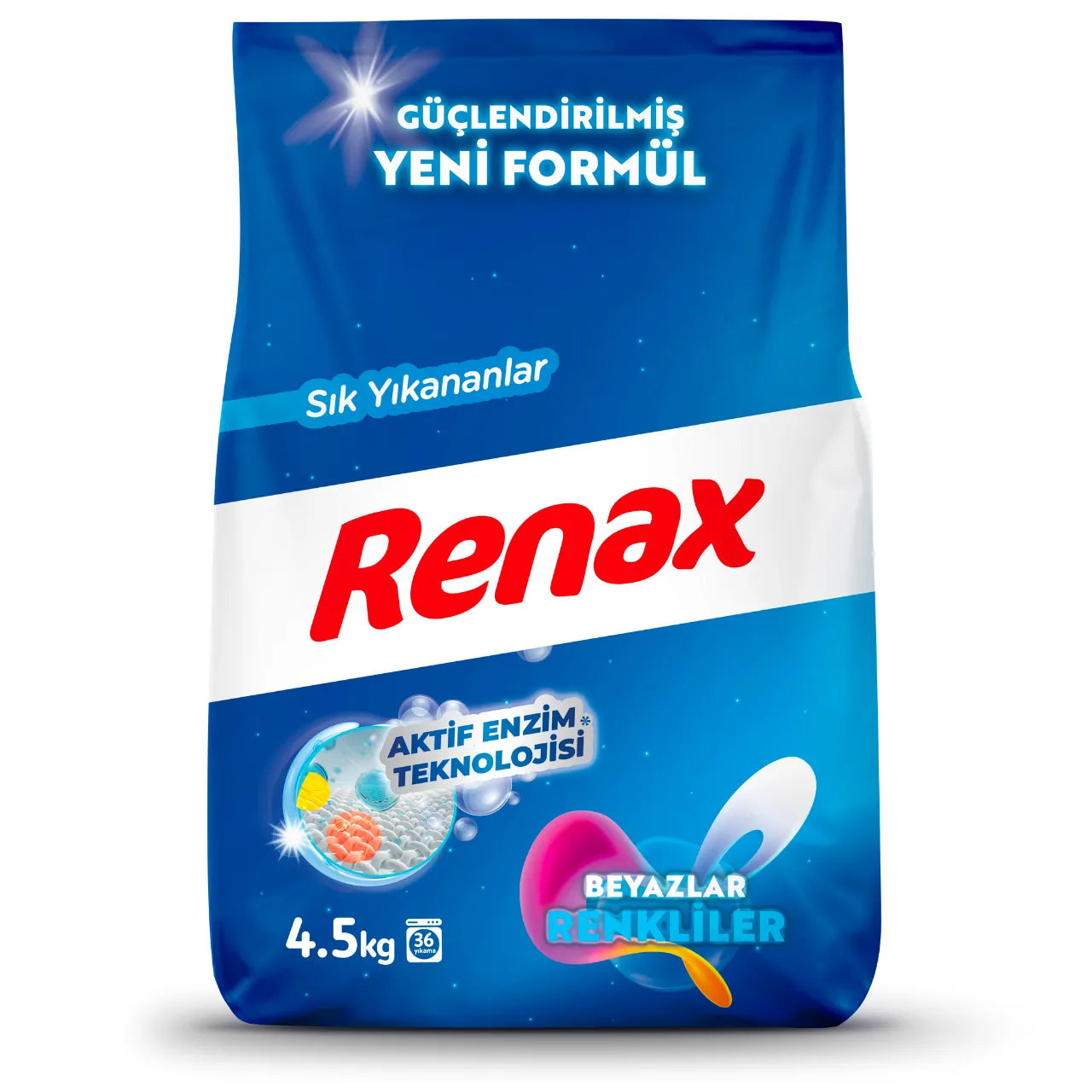 Renax Wit & Kleuren - 4.5Kg