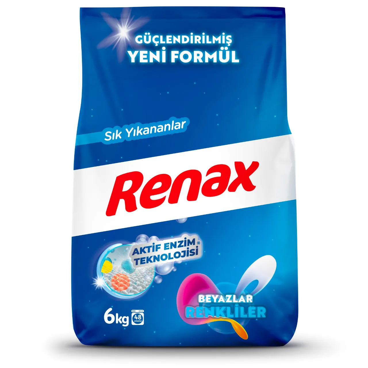 Renax Wit & Kleuren - 6Kg